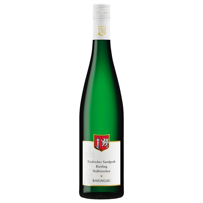 Kiedricher Sandgrub Weißwein Rheingau Riesling halbtrocken 0,75l